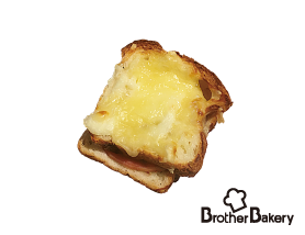 チーズパンのクロックムッシュ